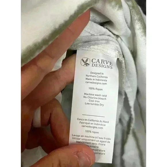 Carve Designs Two Piece Set Skirt Blouse Grace Skirt Lilly Blouse Womens L Green - Picture 4 of 13